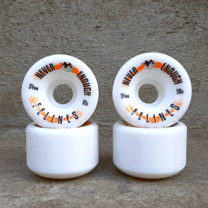 Never Enough Felines Freestyle wheels 54mm 98a