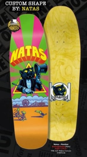 1O1 Skateboards Heritage Natas Panther SP Deck 9.25"