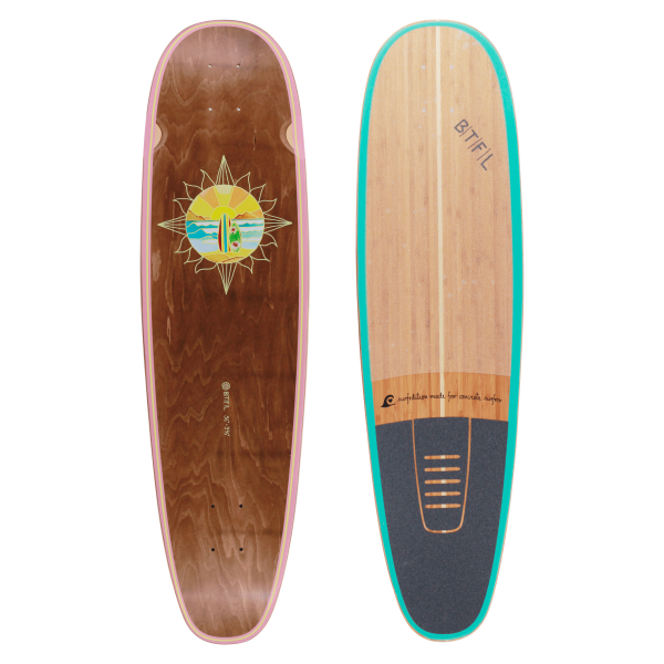 BTFL Longboards Sol Surfskate Deck 36