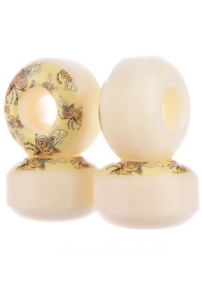 Pig Wheels Pigs Fly White-Yellow 54mm 101a