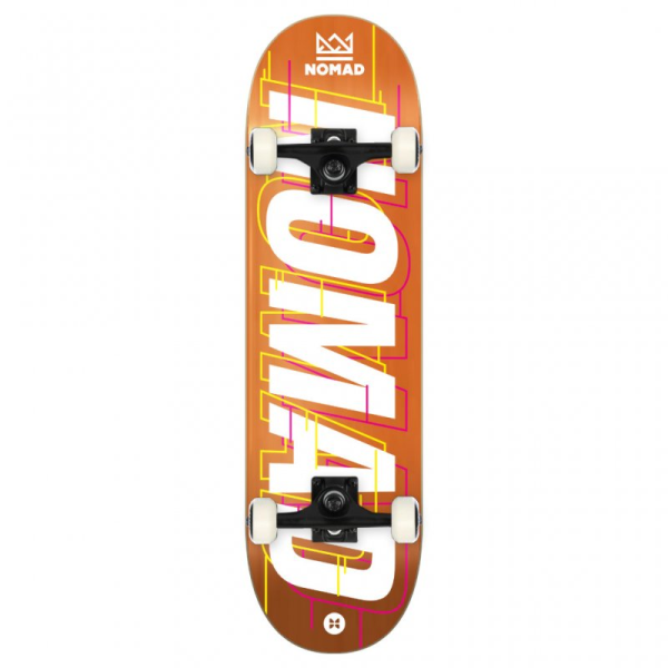 Nomad Glitch orange Komplett Skateboard 7.875