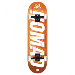 Nomad Glitch orange Komplett Skateboard 8.125