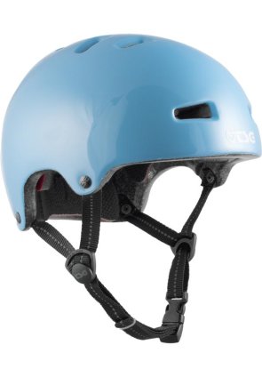 TSG Nipper Mini Solid Color Kids Helm gloss baby blue