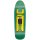 New Deal Skateboards Templeton Bullman Screenprinted Green Veneer Deck 9.35"