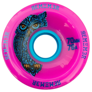 Remember Collective Hoot Wheels 70mm Pink 76a