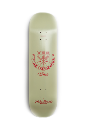 Nubbel Skateboards X Schreckenskammer Kölsch deck 8.125