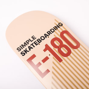 Simple Skateboarding E-180 deck 8"