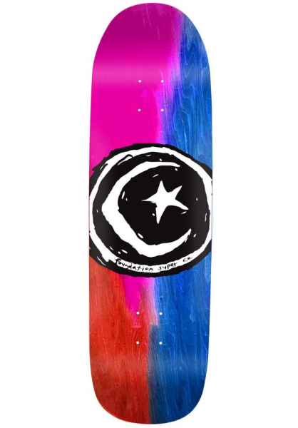 Foundation Star & Moon Dyed Shaped Deck 9