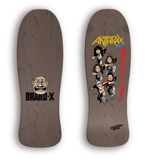 Brand X Skateboards Anthrax Collectors Edition 2022 OG2...