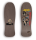 Brand X Skateboards Anthrax Collectors Edition 2022 OG2  deck 10.5" grey stain