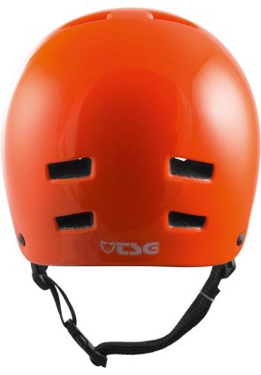 TSG Nipper Maxi Solid Color Kids Helmet gloss orange