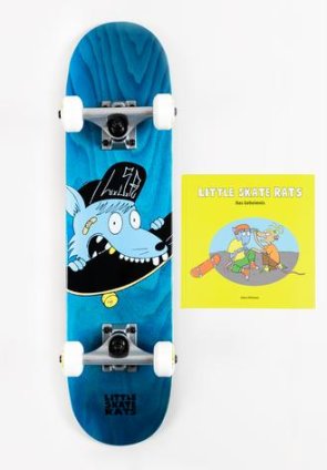 Little Skate Rats Kinder Skateboard + Buch Part 1 Das...
