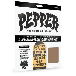 Pepper Griptape G5 Alpha Numeric Custom Grip Kit