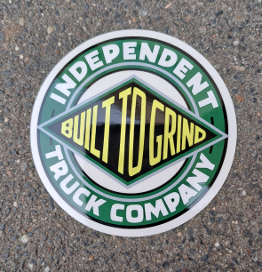 Independent BTG Summit Union Sticker Green 3"