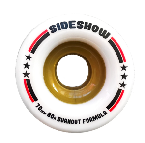 Zak Maytum SideShow Wheels White 70mm 80a