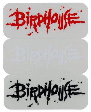 Birdhouse Blood Logo sticker red