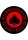 Thrasher Magazine Oath Sticker Red 2.5"