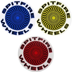 Spitfire wheels The End sticker large assorted