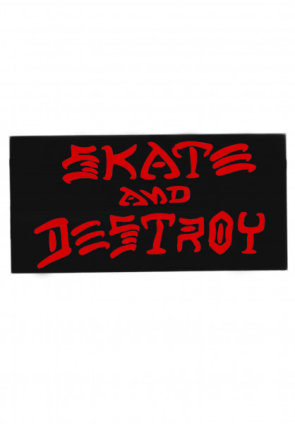 Thrasher Magazine Skate & Destroy sticker medium...