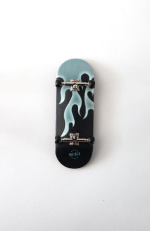 Inpeddo Skateboards Fingerboard Flames 33.5mm