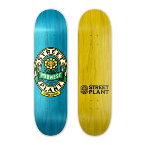 Street Plant Skatenboards Midwest Flower deck 8.125"