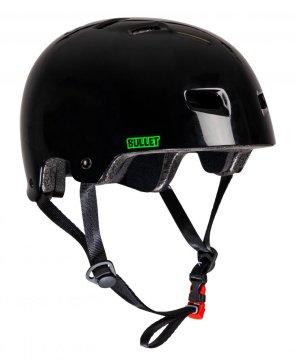 Bullet x Slime balls logo helmet black