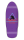 Santa Monica Airlines Natas Reissue Deck Purple Dipped 10"