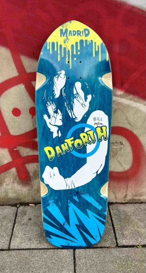Madrid Skateboards Mad Club Danforth Reissue Blue Deck...