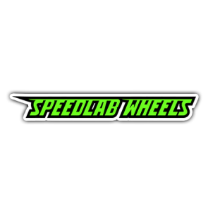 Speedlab Wheels Speedlab logo Sticker - Green