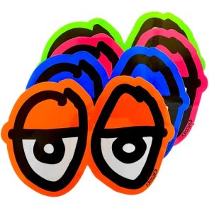 Krooked Skateboards Eyes sticker small assorted
