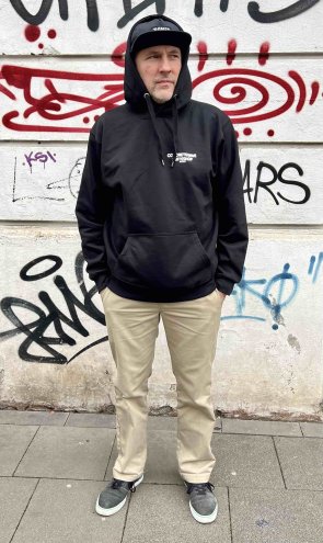 Concretewave Skateshop "Hennesripper" hoodie black Large