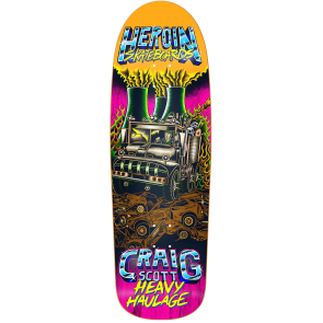 Heroin Skateboards Craig Questions Heavy Haulage deck...