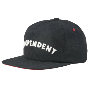 Independent Brigade Snapback Cap Black