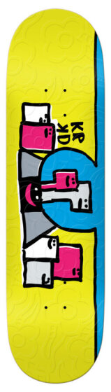 Krooked Skateboards Team Staten Slick deck 8.38"