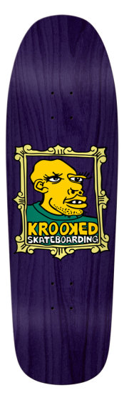 Krooked Skateboards Team Frame Face deck 9,81"