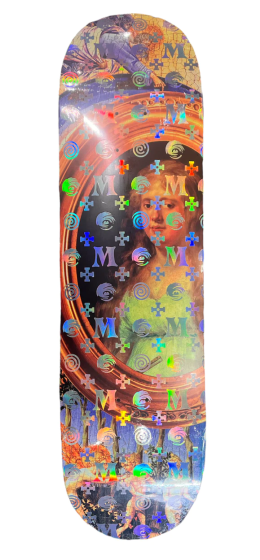 MADNESS Skateboards Queen R7 Holographic deck 8.5&quot;