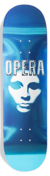 Opera Skateboards Mask Logo deck 8.25&quot;