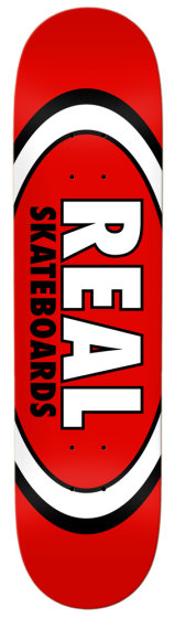 Real Skateboards Team Classic Oval deck 8.12&quot;