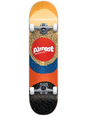 Almost Radiate First Push Yellow Complete Skateboard...