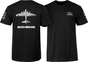 Powell & Peralta Bones Brigade Bomber T-shirt Black