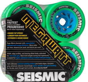 Seismic Megawatt Wheels 90mm