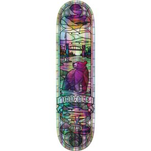 Real Skateboards Nicole Cathedral foil deck 8.38&quot;