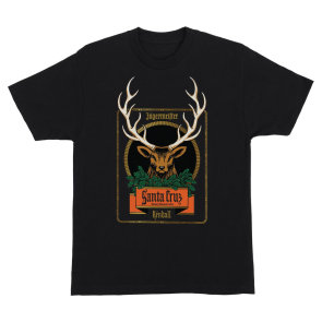 Santa Cruz Jeff Kendall J&auml;germeister T-Shirt black
