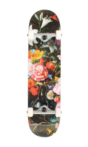 &Uuml;ber Flowers 4-Star Complete Skateboard 7.25&quot;