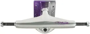 Tensor trucks Alu. Stencil Mirror truck 5.5" Purple