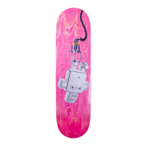 Robotron Skateboards Grabber Pink deck 8.5"