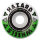 Hazard Wheels Melt Down - Radial White/Green Wheels 55mm 101a