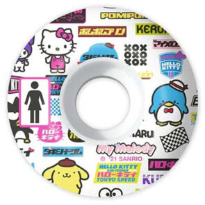 Girl Skateboards Sanrio Tokyo Speed Staple Wheels 54mm 99a