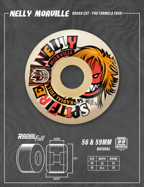 Spitfire Formula 4 Nelly Morville Rough Cut Radial Full...