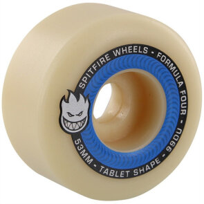 Spitfire wheels 53mm F4 Tablets Natural 99A